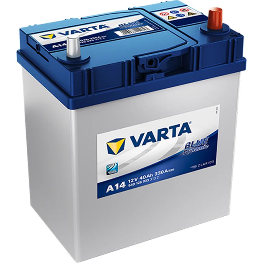 Bateria Varta Blue Dynamic 40 AH (+ Dir.) – Azul