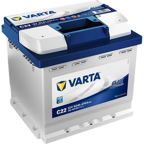 Bateria Varta Blue Dynamic 52 AH (+ Dir.) – Azul