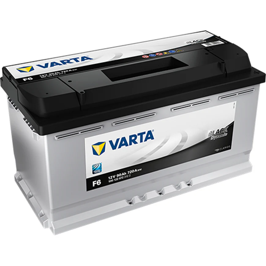 Bateria Varta Black Dynamic 90 AH (+ Dir.) – Preta